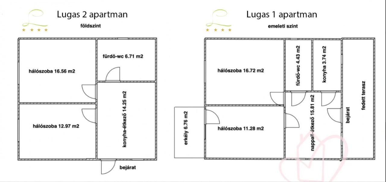 Lugas Apartman Miskolctapolca 2 Haloszoba Dezsa Es Jakuzzi Koezel A Barlangfuerdohoez Екстер'єр фото